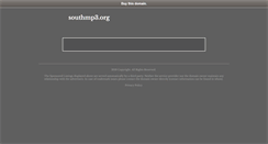 Desktop Screenshot of gallery.southmp3.org